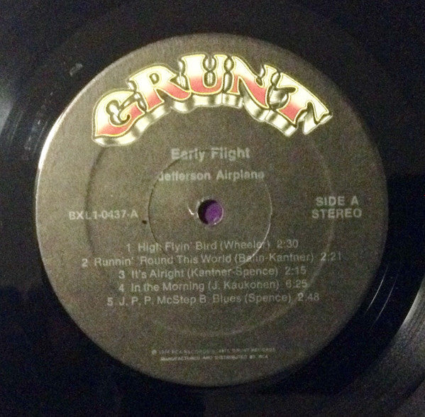 Jefferson Airplane - Early Flight (Vinyl, LP, Compilation) Very Good (VG) / Very Good (VG)