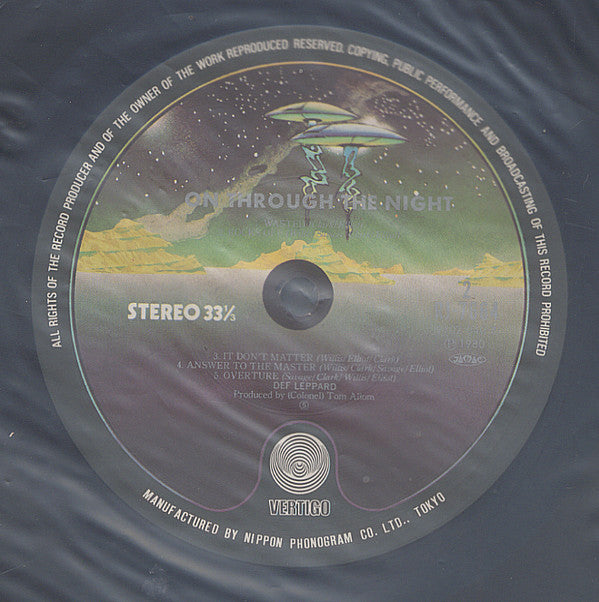 Def Leppard - On Through The Night (Vinyl, LP, Album, Reissue) Very Good Plus (VG+) / Good Plus (G+)