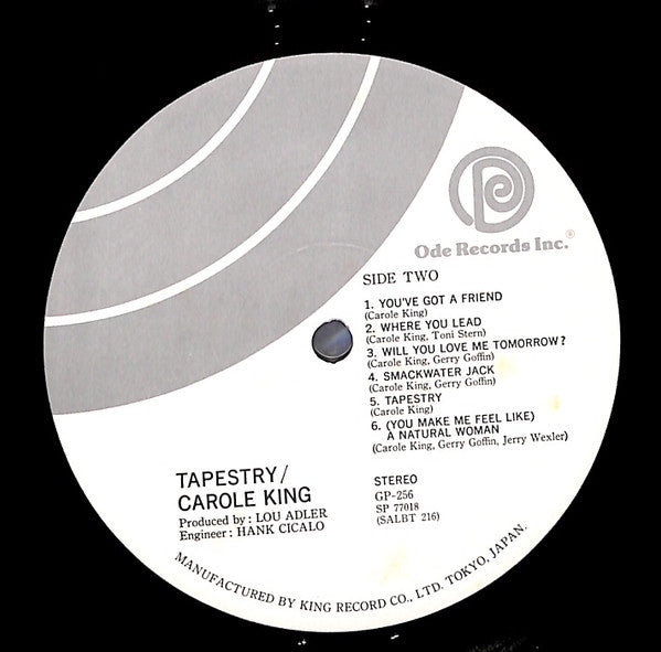 Carole King - Tapestry (Vinyl, LP, Album, Reissue)