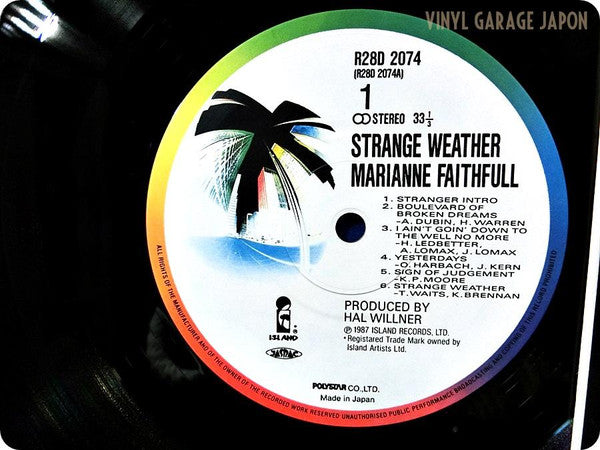 Marianne Faithfull - Strange Weather (Vinyl, LP, Album)