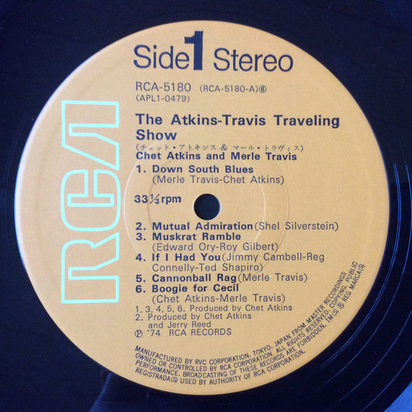 Chet Atkins - The Atkins-Travis Traveling Show (Vinyl, LP)