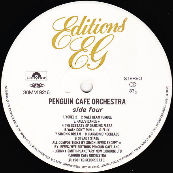 Penguin Cafe Orchestra - Music From The Penguin Cafe / Penguin Cafe...