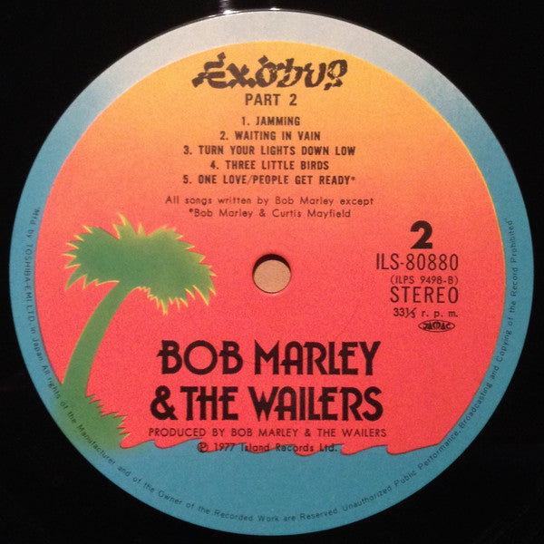 Bob Marley & The Wailers - Exodus (Vinyl, LP, Album) Very Good (VG) / Very Good Plus (VG+)