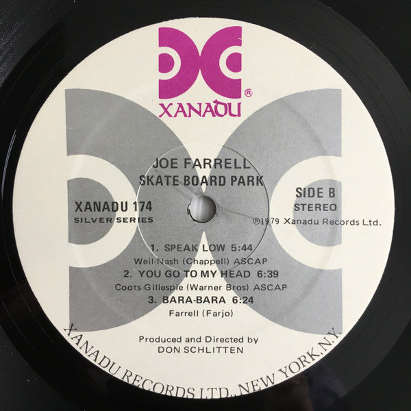 Joe Farrell - Skate Board Park (Vinyl, LP, Album) Very Good Plus (VG+) / Very Good (VG)