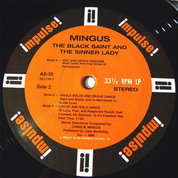 Charles Mingus - The Black Saint And The Sinner Lady (Vinyl, LP, Album, Reissue, Remastered, Stereo) Near Mint (NM or M-) / Near Mint (NM or M-)