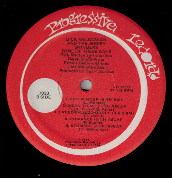 Dick Meldonian - Some Of These Days (Vinyl, LP, Album) Very Good (VG) / Very Good (VG)