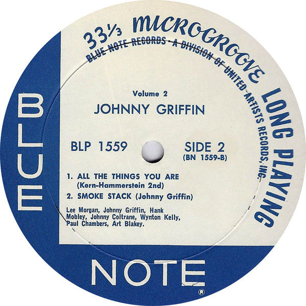 Johnny Griffin - A Blowing Session (Vinyl, LP, Album, Reissue, Mono)