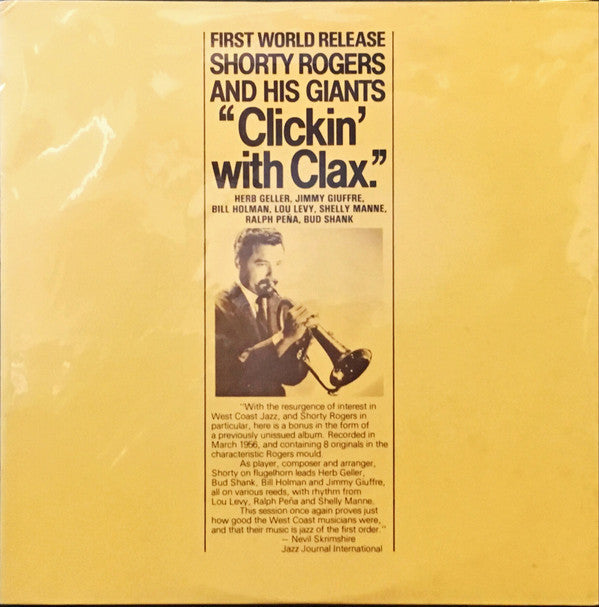 Shorty Rogers And His Giants - Clickin' With Clax (Vinyl, LP, Album...
