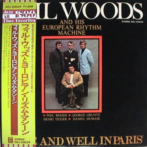 Phil Woods And His European Rhythm Machine - Alive And Well In Paris (Vinyl, LP, Album, Reissue, Stereo) Very Good Plus (VG+) / Very Good (VG)