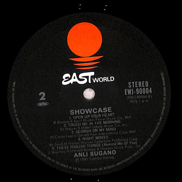 Anli Sugano - Show Case (Vinyl, LP, Album) Very Good Plus (VG+) / Good Plus (G+)