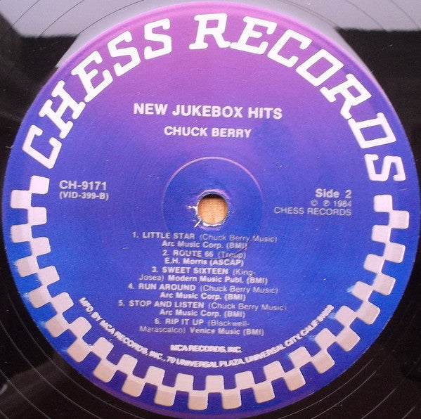 Chuck Berry - New Juke Box Hits (Vinyl, LP, Album, Reissue, Stereo) Very Good Plus (VG+) / Very Good (VG)