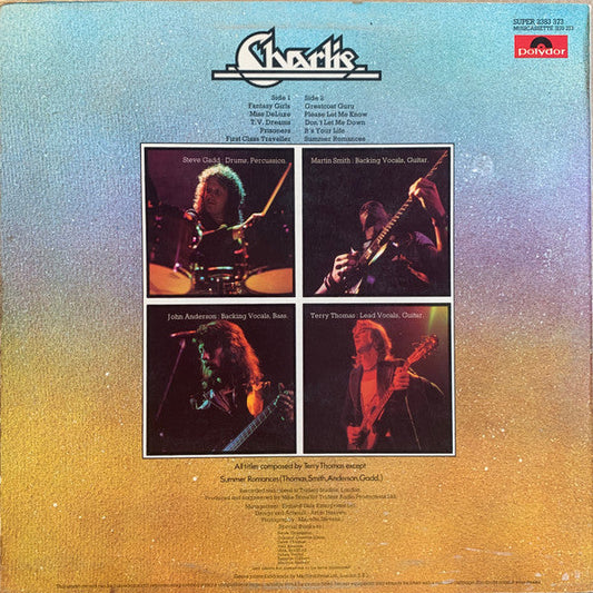 Charlie (5) - Fantasy Girls (Vinyl, LP, Album, Stereo) Very Good (VG) / Very Good Plus (VG+)