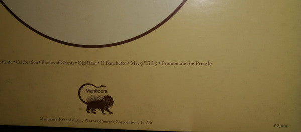 Premiata Forneria Marconi - Photos Of Ghosts (Vinyl, LP, Album, Promo) Very Good Plus (VG+) / Good Plus (G+)