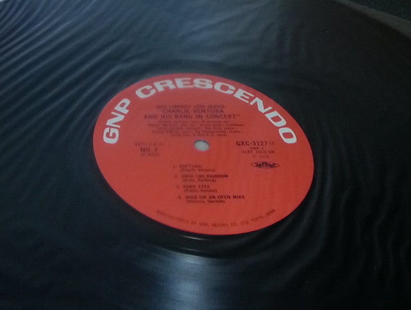 Charlie Ventura And His Orchestra - Charlie Ventura And His Band In Concert (Vinyl, LP, Reissue, Mono) Very Good (VG) / Good Plus (G+)