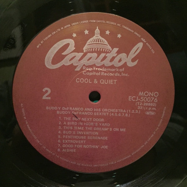 Lennie Tristano - Cool & Quiet (Vinyl, LP, Compilation, Mono) Near Mint (NM or M-) / Very Good Plus (VG+)