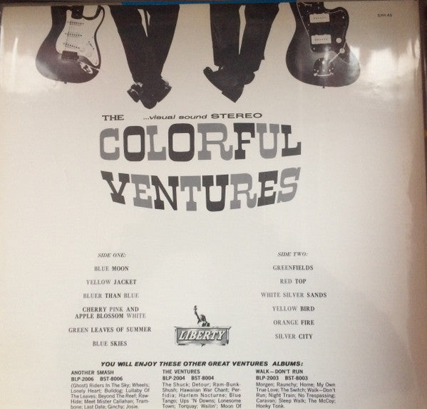The Ventures - The Colorful Ventures (Vinyl, LP, Album, Reissue, Stereo) Very Good Plus (VG+) / Very Good Plus (VG+)