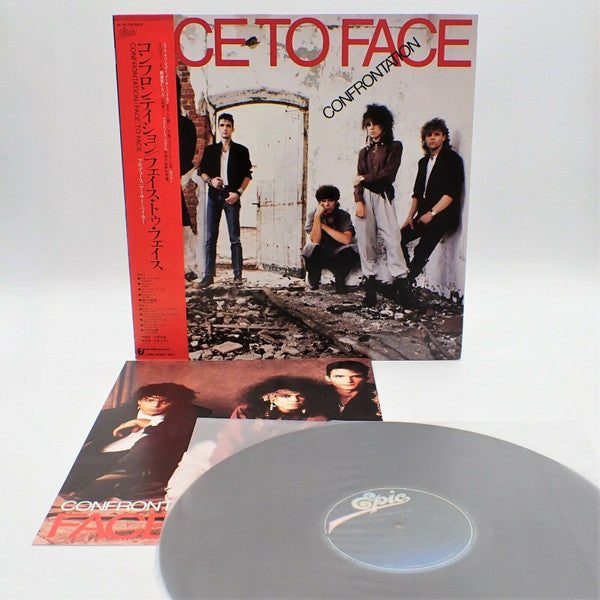 Face To Face (3) - Confrontation (Vinyl, LP, Album) Very Good Plus (VG+) / Very Good Plus (VG+)