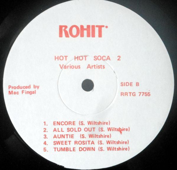 Various - Hot Hot Soca II / Hot Hot Soca 2 (Vinyl, LP, Album) Good Plus (G+) / Very Good Plus (VG+)