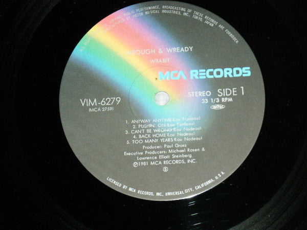 Wrabit - Wrough & Wready (Vinyl, LP, Album) Very Good Plus (VG+) / Very Good Plus (VG+)