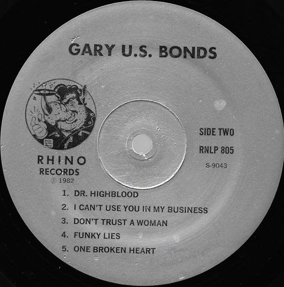 Gary U.S. Bonds - Certified Soul (Vinyl, LP, Compilation) Very Good Plus (VG+) / Very Good (VG)