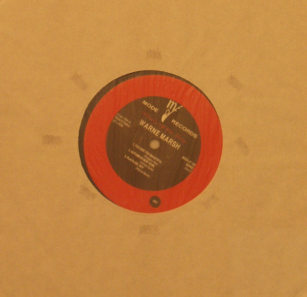 Warne Marsh Quartet - Music For Prancing (Vinyl, LP, Album, Reissue)