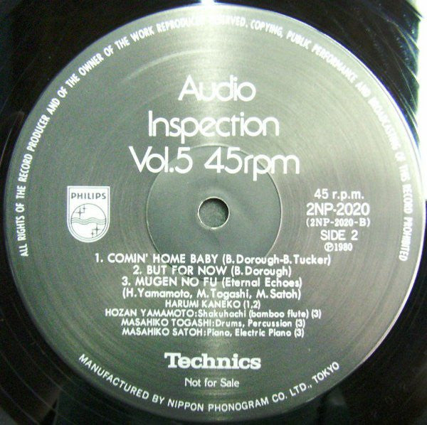 Various - Audio Inspection Vol. 5 (Vinyl, LP, 45 RPM) Very Good Plus (VG+) / Very Good Plus (VG+)