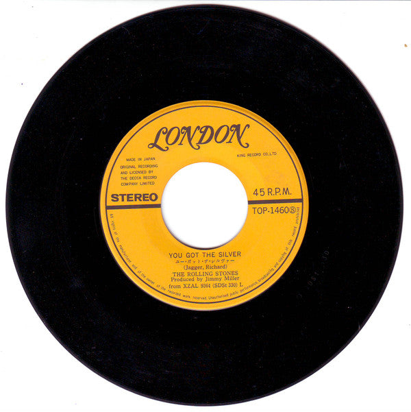 The Rolling Stones - Let It Bleed (Vinyl, 7", 45 RPM, Stereo) Good Plus (G+) / Very Good (VG)