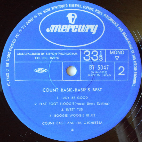 Count Basie - Basie's Best (Vinyl, LP, Compilation) Very Good (VG) / Very Good (VG)