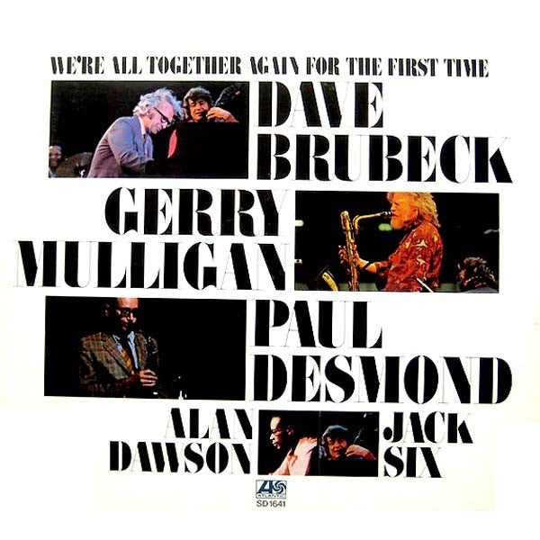 Dave Brubeck - We're All Together Again For The First Time (Vinyl, LP, Album, Club Edition, Reissue, Stereo) Good Plus (G+) / Good (G)
