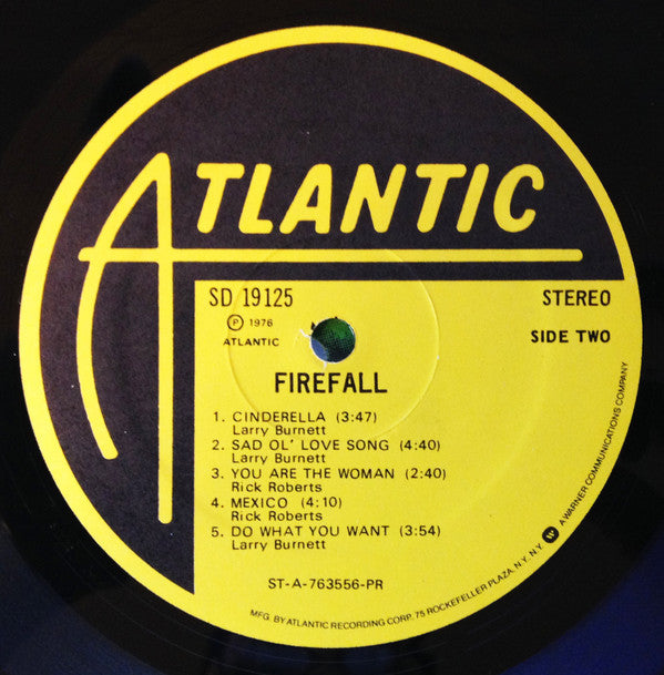 Firefall - Firefall (Vinyl, LP, Album, Reissue, Stereo) Very Good Plus (VG+) / Very Good (VG)