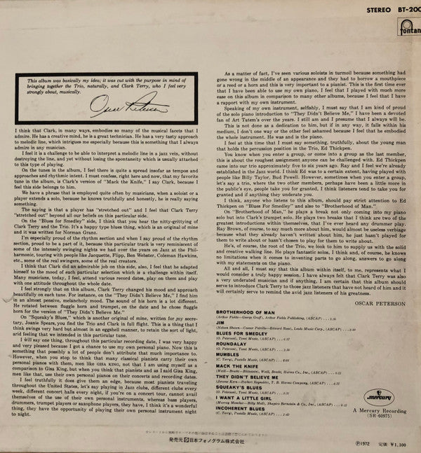 The Oscar Peterson Trio - + One (Vinyl, LP, Album, Reissue, Stereo) Very Good Plus (VG+) / Very Good (VG)