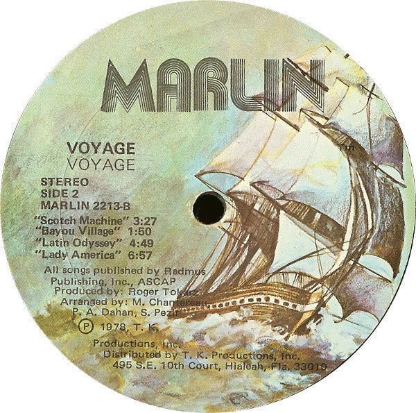 Voyage - Voyage (Vinyl, LP, Album) Good Plus (G+) / Very Good (VG)