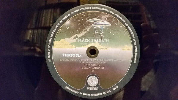 Black Sabbath - Black Sabbath (Vinyl, LP, Album, Reissue) Near Mint (NM or M-) / Good (G)