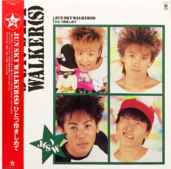 Jun Sky Walker(s) - ひとつ抱きしめて (Vinyl, LP, Album) Very Good Plus (VG+) / Very Good Plus (VG+)