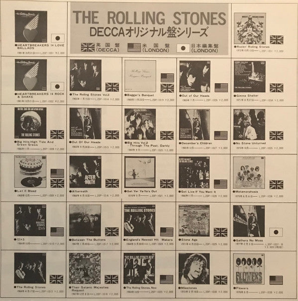 The Rolling Stones - The Rolling Stones (Vinyl, 12", 33 ⅓ RPM, EP, Reissue, Mono) Very Good Plus (VG+) / Very Good Plus (VG+)