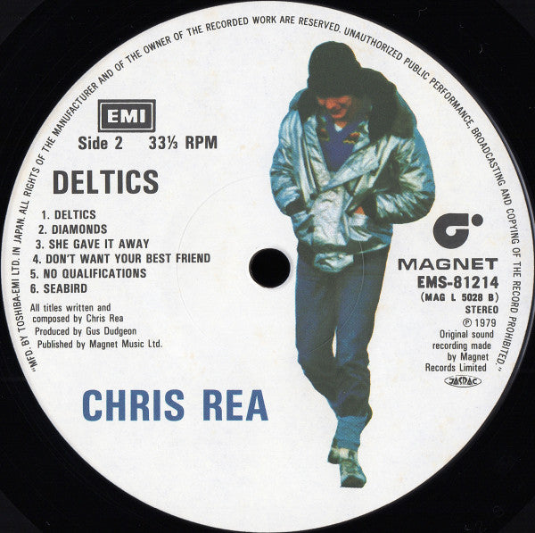 Chris Rea - Deltics (Vinyl, LP, Album) Very Good Plus (VG+) / Very Good (VG)