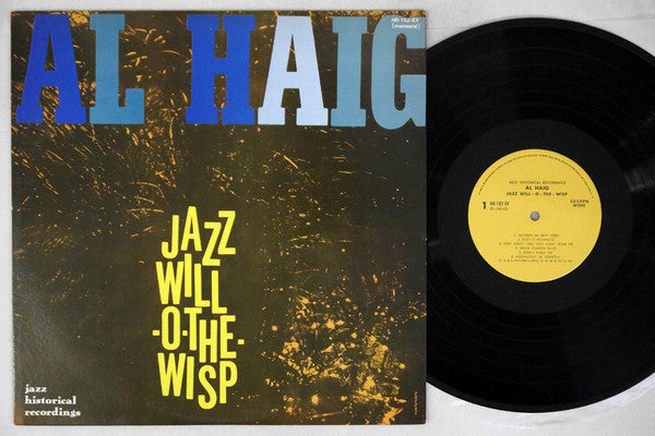 Al Haig - Jazz Will-O-The-Wisp (Vinyl, LP, Reissue, Mono) Very Good (VG) / Very Good (VG)