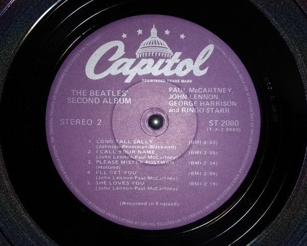 The Beatles - The Beatles' Second Album (Vinyl, LP, Album, Reissue, Stereo) Very Good (VG) / Very Good (VG)