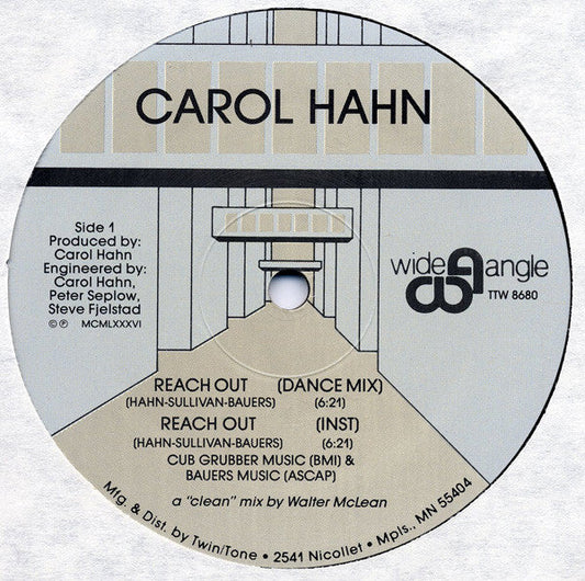 Carol Hahn - Your Love (Is All I Need) (Vinyl, 12", 33 ⅓ RPM) Very Good Plus (VG+) / Generic