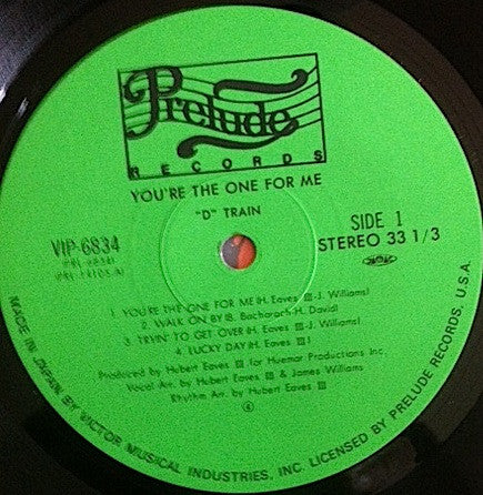 D-Train - You're The One For Me (Vinyl, LP, Album) Very Good (VG) / Very Good (VG)