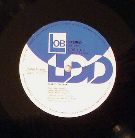 Hank Jones - Easy To Love (Vinyl, LP, Album)