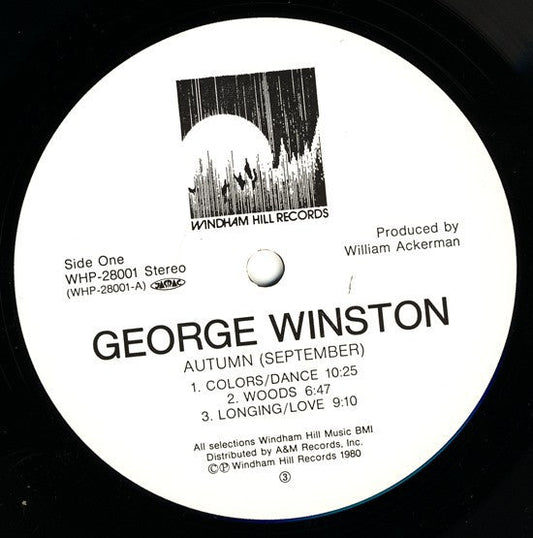 George Winston - Autumn (Vinyl, LP, Album, Stereo) Near Mint (NM or M-) / Very Good Plus (VG+)