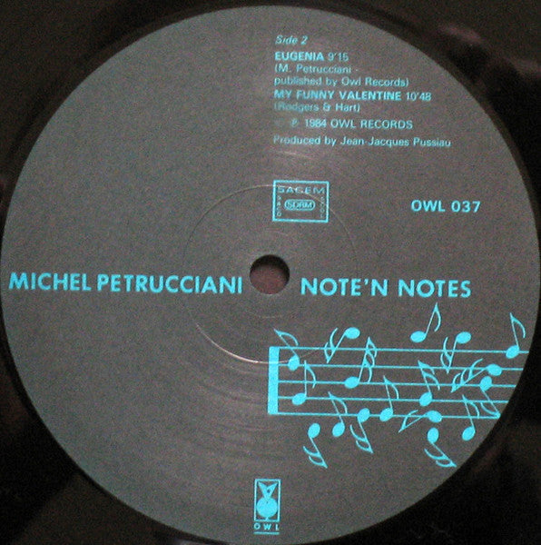 Michel Petrucciani - Note 'n Notes (Vinyl, LP, Album) Very Good Plus (VG+) / Good (G)