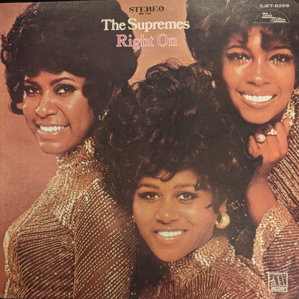 The Supremes - Right On (Vinyl, LP, Album) Very Good (VG) / Very Good (VG)