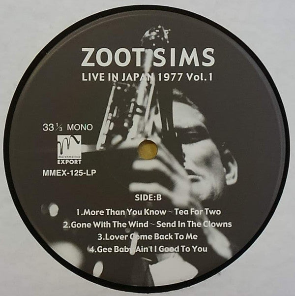 Zoot Sims - Live In Japan 1977 Vol. 1 (Vinyl, LP, Album, Limited Ed...