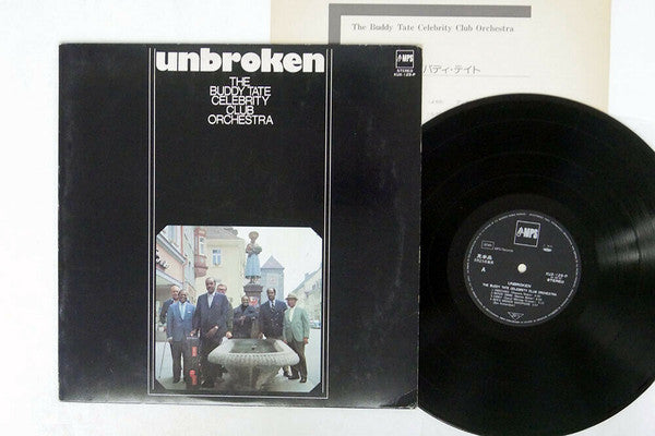 The Buddy Tate Celebrity Club Orchestra - Unbroken (Vinyl, LP, Album) Very Good Plus (VG+) / Very Good Plus (VG+)