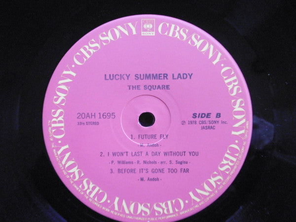 T-Square - Lucky Summer Lady (Vinyl, LP, Album, Reissue, Stereo) Near Mint (NM or M-) / Very Good Plus (VG+)