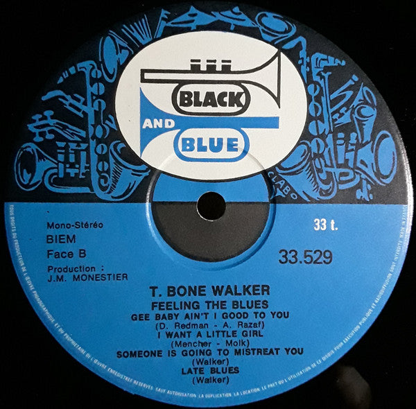 T-Bone Walker - Feeling The Blues (Vinyl, LP, Album) Very Good Plus (VG+) / Very Good Plus (VG+)