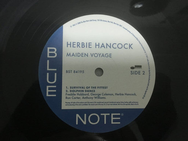 Herbie Hancock - Maiden Voyage (Vinyl, LP, Album, Reissue, Stereo) Very Good Plus (VG+) / Near Mint (NM or M-)