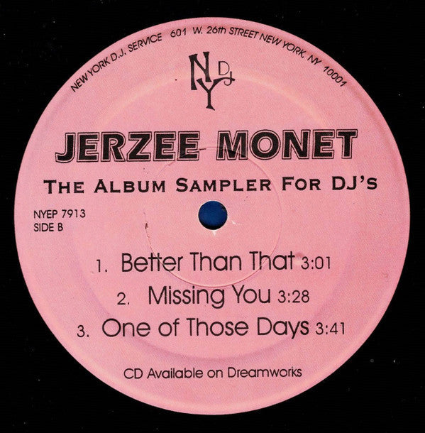 Jerzee Monét - Love & War Album Sampler (Vinyl, 12", Sampler) Very Good Plus (VG+) / Very Good Plus (VG+)